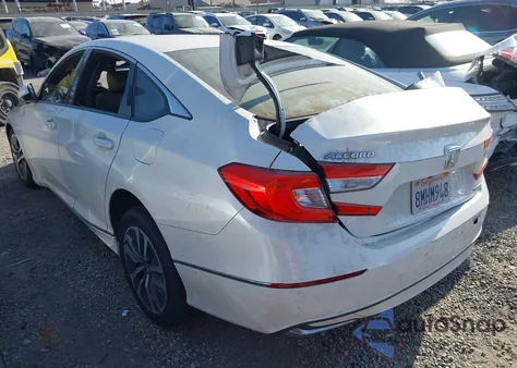 2019 Honda Accord Hybrid Ex z USA, uszkodzony, nr VIN 1HGCV3F48KA017881